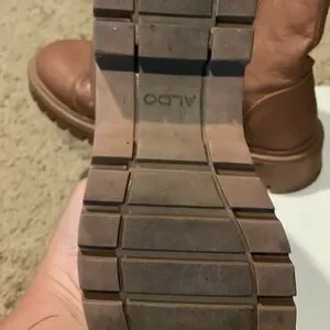 Aldo | Shoes | Aldo Tan Leather Laceup Boots | Poshmark display picture 1